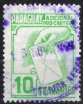 Stamps : America : Paraguay :  Adicional  Pro-carteros