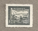 Stamps China -  Locomotora