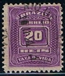 Sellos de America - Brasil -  Scott  J29  Cifras