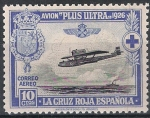 Sellos de Europa - Espa�a -  340 Pro Cruz Roja Española. Avión Plus-Ultra, y travesía Palos-Buenos Aires.