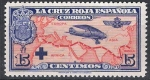 Stamps : Europe : Spain :  341 Pro Cruz Roja Española. Avión Breguet-19, y vuelo Madrid-Manila.
