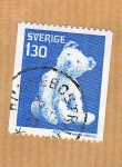Stamps Sweden -  Peluche Scott 1266