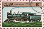 Stamps : America : Cuba :  Locomotoras Antiguas. IV