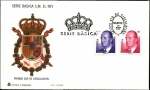 Stamps Spain -  Serie Básica de S.M.  el Rey  2001 -  SPD