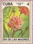 Stamps Cuba -  Día de las Madres. Claveles.