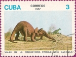 Stamps : America : Cuba :  Valle de la Prehistoria en Parque Baconao. (I)