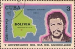 Stamps : America : Cuba :  V Aniv. del Día del Guerrillero. Ernesto (Che) Guevara.