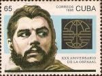 Sellos de America - Cuba -  20 Aniv. de la OSPAAAL. Ernesto Guevara.