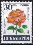 Sellos de Europa - Bulgaria -  Scott  3078  Rosa marista (10)
