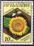 Stamps Bulgaria -  Scott  3267  Girasol (3)
