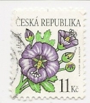Sellos de Europa - Rep�blica Checa -  Flores (Marshmallow)