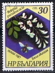 Stamps Bulgaria -  Scott  3268  Robinia pseudoacacia