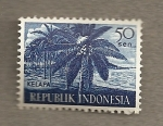 Sellos de Asia - Indonesia -  Kelapa