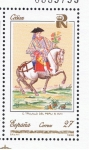 Stamps Spain -  Edifil  3236 B Patrimonio Nacional.  Códices.  