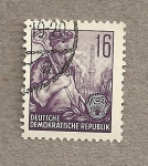 Stamps Germany -  Trabajador plan quinquenal