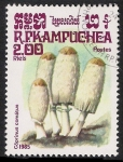 Stamps Colombia -  SETAS-HONGOS: 1.171.006,01-Coprinus comatus -Phil.59357-Dm.985.29-Y&T.581-Mch.653-Sc.573