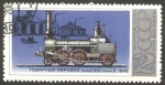 Sellos de Europa - Rusia -  4474 - locomotora a vapor