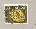 Sellos de Oceania - Australia -  Pez Piña