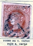 Stamps Spain -  Isabel II Ed 1864