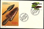 Stamps Andorra -  Andorra prehistorica - puntas de lanza - SPD
