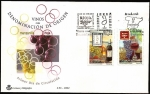 Stamps Spain -  Vinos con denominación de origen - Manzanilla - Rioja - SPD