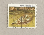 Stamps Australia -  Concha cono textil