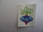 Stamps United States -  Adornos Navideños - HOLIDAY BAUBLES-FOREVER-Autoadhesiva.