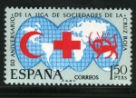 Stamps Spain -  Liga se Sociedades de la Cruz Roja