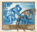 Stamps : Europe : Spain :  "El bebedor" - Goya