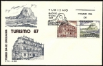 Sellos de Europa - Espa�a -  Turismo 87 - Santander - Alicante - SPD