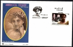Stamps Spain -  América UPAEP - Mujeres famosas españolas  - María Guerrero - SPD