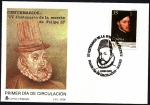 Stamps Spain -  IV Centenario muerte de Felipe II - SPD