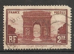 Sellos de Europa - Francia -  Arco del Triunfo