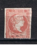 Stamps Spain -  Edifil  44  Reinado de Isabel II  