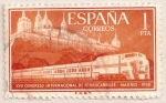 Stamps Spain -  Ferrocarriles