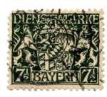 Stamps Germany -  Baryern Ed 1916