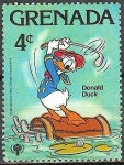 Stamps Netherlands Antilles -  Donal Duck