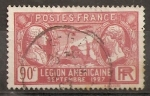 Stamps France -  Visita de la Legión Americana