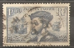 Stamps France -  Centenario de Jacques Cartier