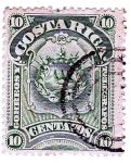 Stamps America - Costa Rica -  Edicion 1892