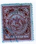 Stamps Costa Rica -  Edicion 1892