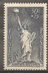 Stamps France -  Refugiados políticos.