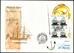 Stamps Spain -  Barcos de época - España -  Navio El Catalán HB - SPD