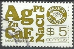 Stamps : America : Mexico :  Minerales