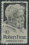 Stamps United States -  Rober Frost