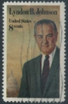 Sellos de America - Estados Unidos -  S1503 - Lyndon B. Johnson (1908-1973)