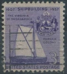 Stamps United States -  Virginia de Sagadahock