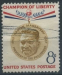 Sellos de America - Estados Unidos -  Medalla Campeón de la Libertad