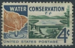 Sellos de America - Estados Unidos -  Conservación del agua