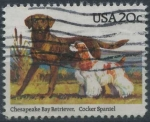 Sellos de America - Estados Unidos -  S2099 - Perros